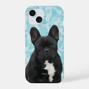 Carte de vœux de Thanksgiving avec un bouledogue f