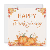 Carte de vœux de Thanksgiving pour la récolte de c