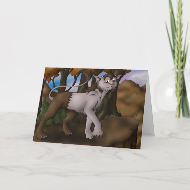 Carte de voeux de Theron (Devant)