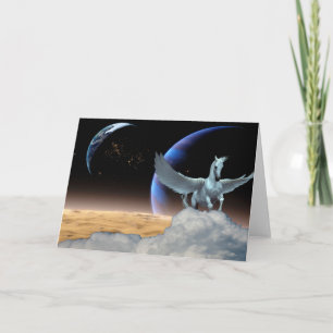 Carte de voeux de Tout-Occasion de Pegasus, de