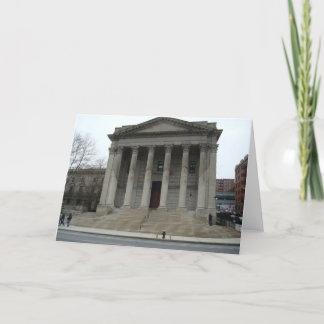 Carte de voeux de tribunal de Staten le comté