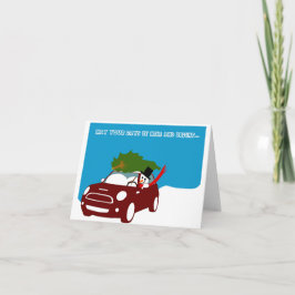 Carte de voeux de vacances