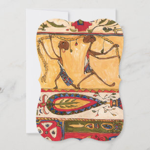 Carte de voeux de vacances