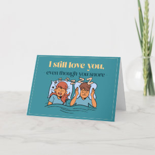 Carte de vœux de vacances Je t'aime toujours ton r