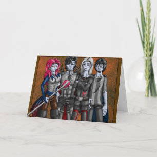 Carte de voeux de vampires