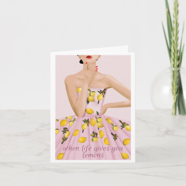 Carte de voeux d'encouragement (Devant)