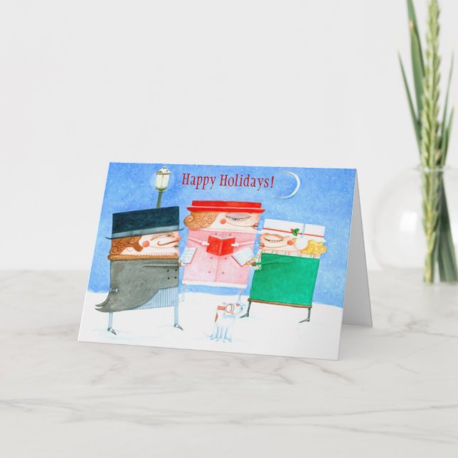 Carte de voeux des bénévoles (Devant)