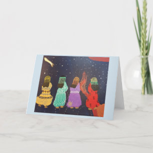Carte de voeux des danseurs cérémoniels