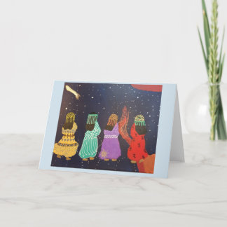 Carte de voeux des danseurs cérémoniels