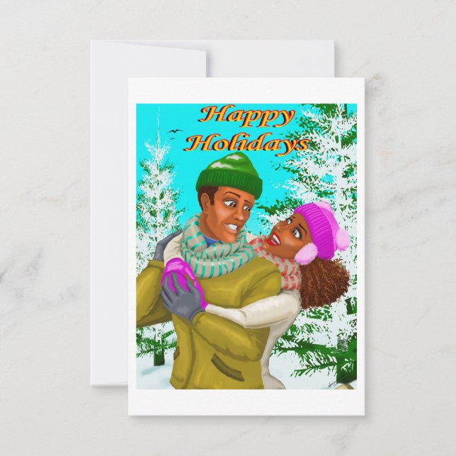 Carte de voeux des Fêtes (Devant)