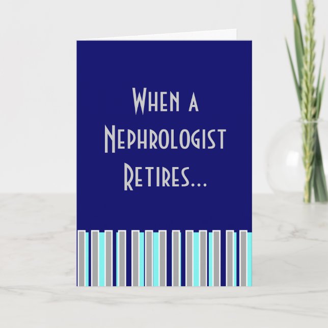 Carte de voeux des néphrologistes retraités II (Devant)