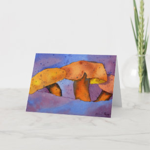 Carte de voeux des odeurs de la nature