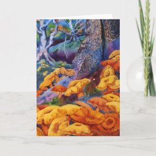 Carte de voeux des odeurs de la nature