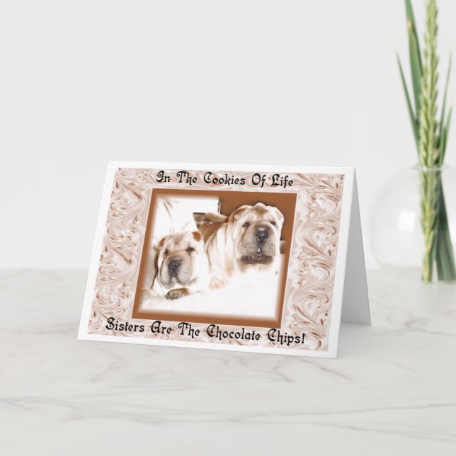 Carte de voeux des soeurs (Devant)