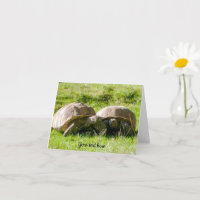 Carte de vœux Deux Tortues - Meilleurs amis !