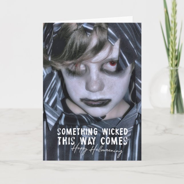 Carte de voeux DEVILISH (Devant)