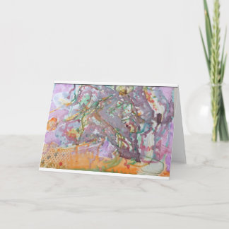 Carte de voeux d'illustration