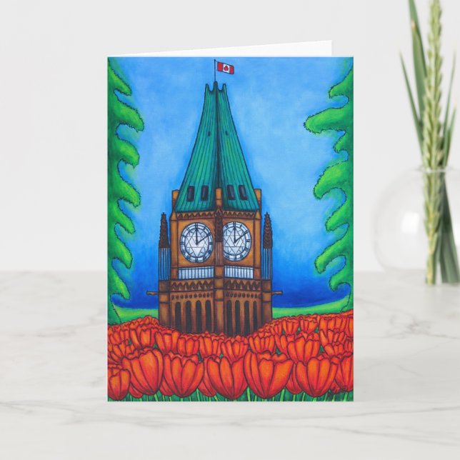 Carte de voeux d'O'Canada (Devant)