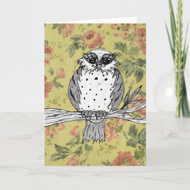 Carte de voeux Dotti the Owl 27 (Devant)