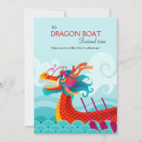 Carte de voeux Dragon Boat Festival