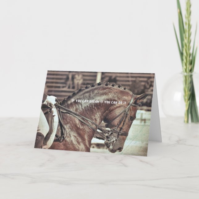 Carte de voeux DREAM IT (Devant)