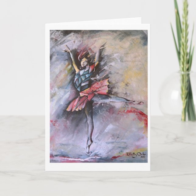 Carte de voeux Dreamy Pirouette par Timothy Orikri (Devant)