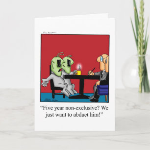 Carte de voeux Drôle Manquant