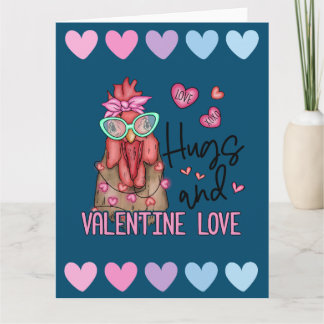 Carte de vœux drôle pour la Saint-Valentin avec un