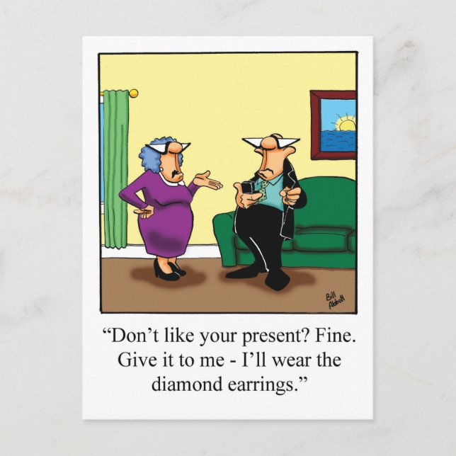 Carte de vœux drôle pour un joyeux anniversaire (Devant)