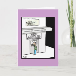 Carte De Voeux Drôle - Trop Bon Pour Être Vrai !