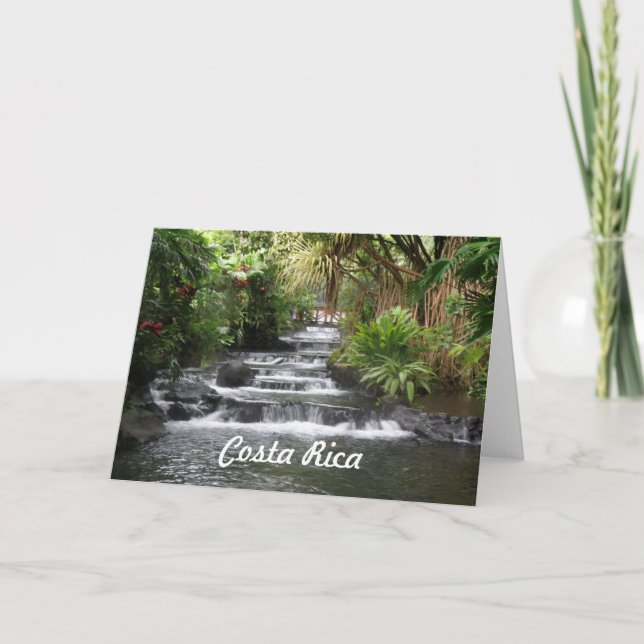 Carte de voeux du Costa Rica (Devant)