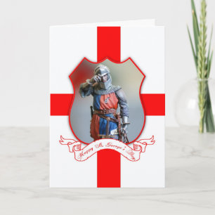 Carte de voeux du jour de St George avec le