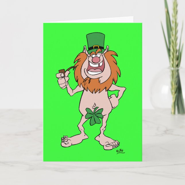 Carte de voeux du jour de St_Patrick (Devant)