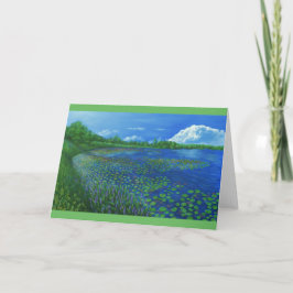 Carte de voeux du lac Artemesia