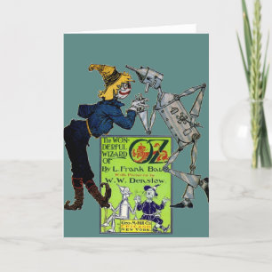 Carte de vœux du Magicien d'Oz