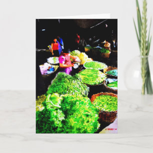 Carte de voeux du marché Baguio