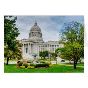 Carte de voeux du Missouri Capitol