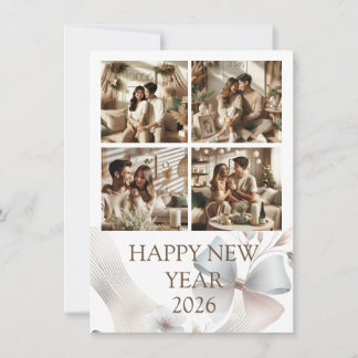 Carte de vœux du Nouvel An | Carte pour couple