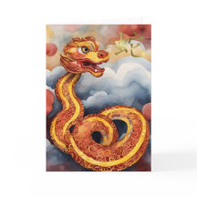 Carte de vœux du Nouvel An chinois pour l'année du