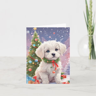 Carte de voeux du Nouvel An vintage