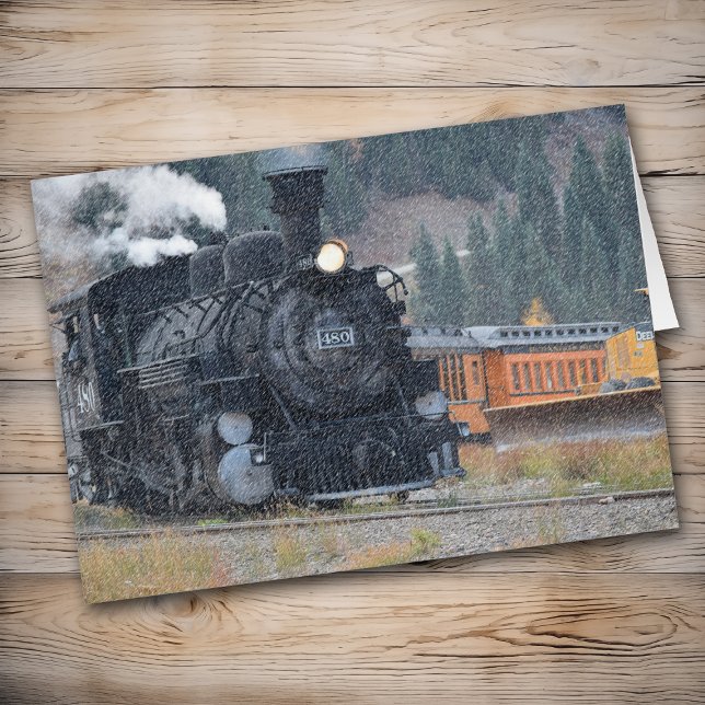 Carte de voeux Durango Silverton Narrow Gage Train (Créateur téléchargé)