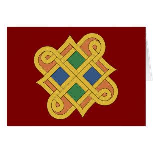 Carte de vœux Durrow Knotwork 2016
