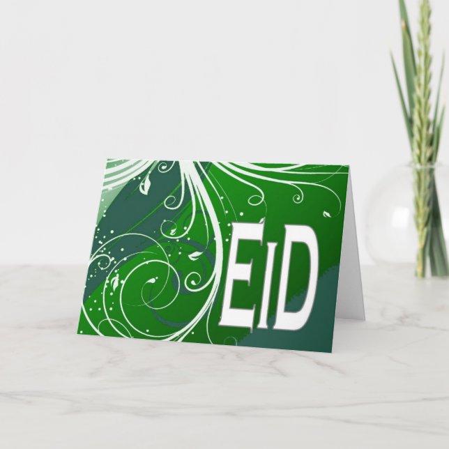 carte de vœux Eid (Devant)