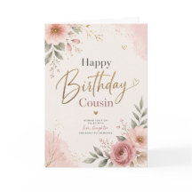 Carte de vœux élégante pour l'anniversaire d'une c