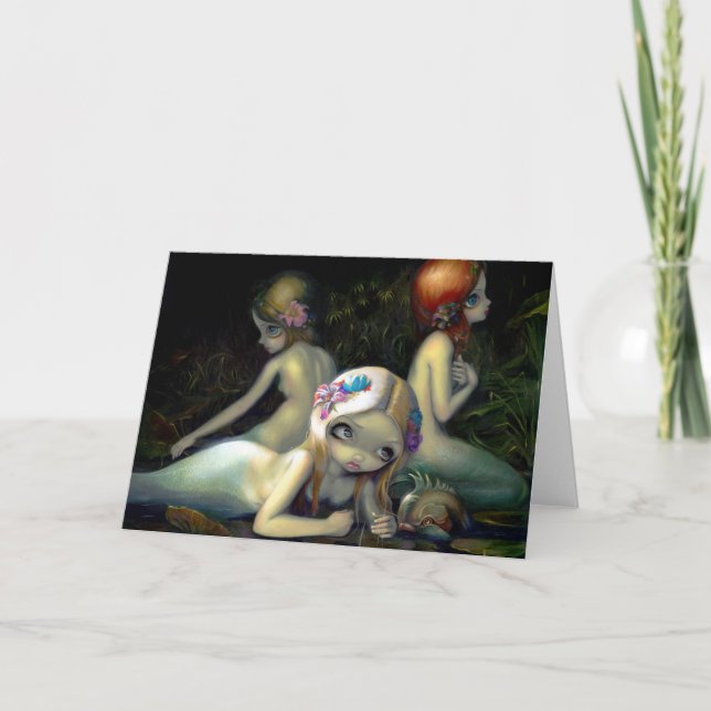 Carte de voeux "Eléments d'eau" (Devant)