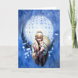 Carte de voeux Elf Madonna
