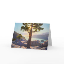 Carte de voeux Emerald Rock