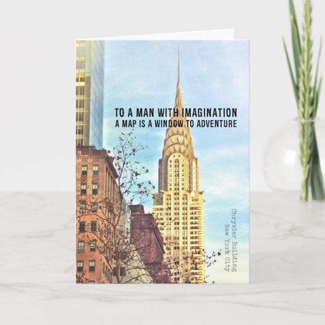 Carte de voeux EMPIRE VIEW (Devant)