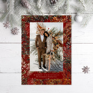 CARTE DE VŒUX EN ALUMINIUM