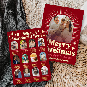 CARTE DE VŒUX EN ALUMINIUM